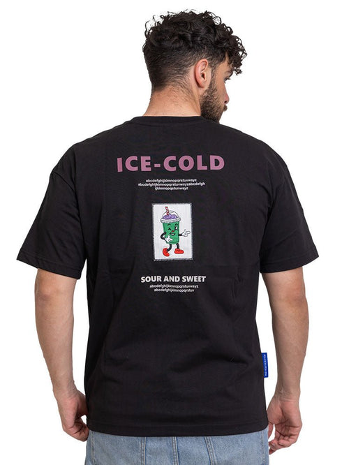Black Design 3503VIG - O - S Round T-shirt - Khotwh